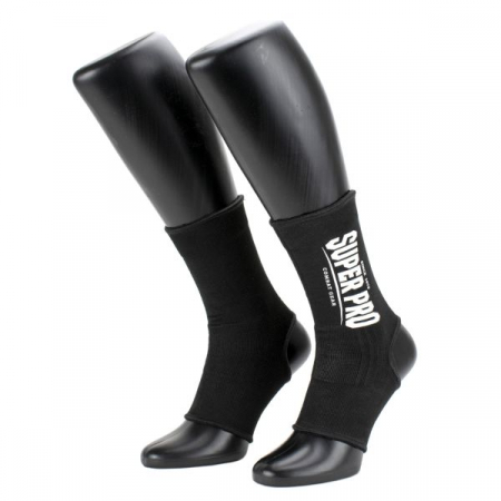 Accesorii - Glezniere Super Pro Combat Gear Negre/Alb