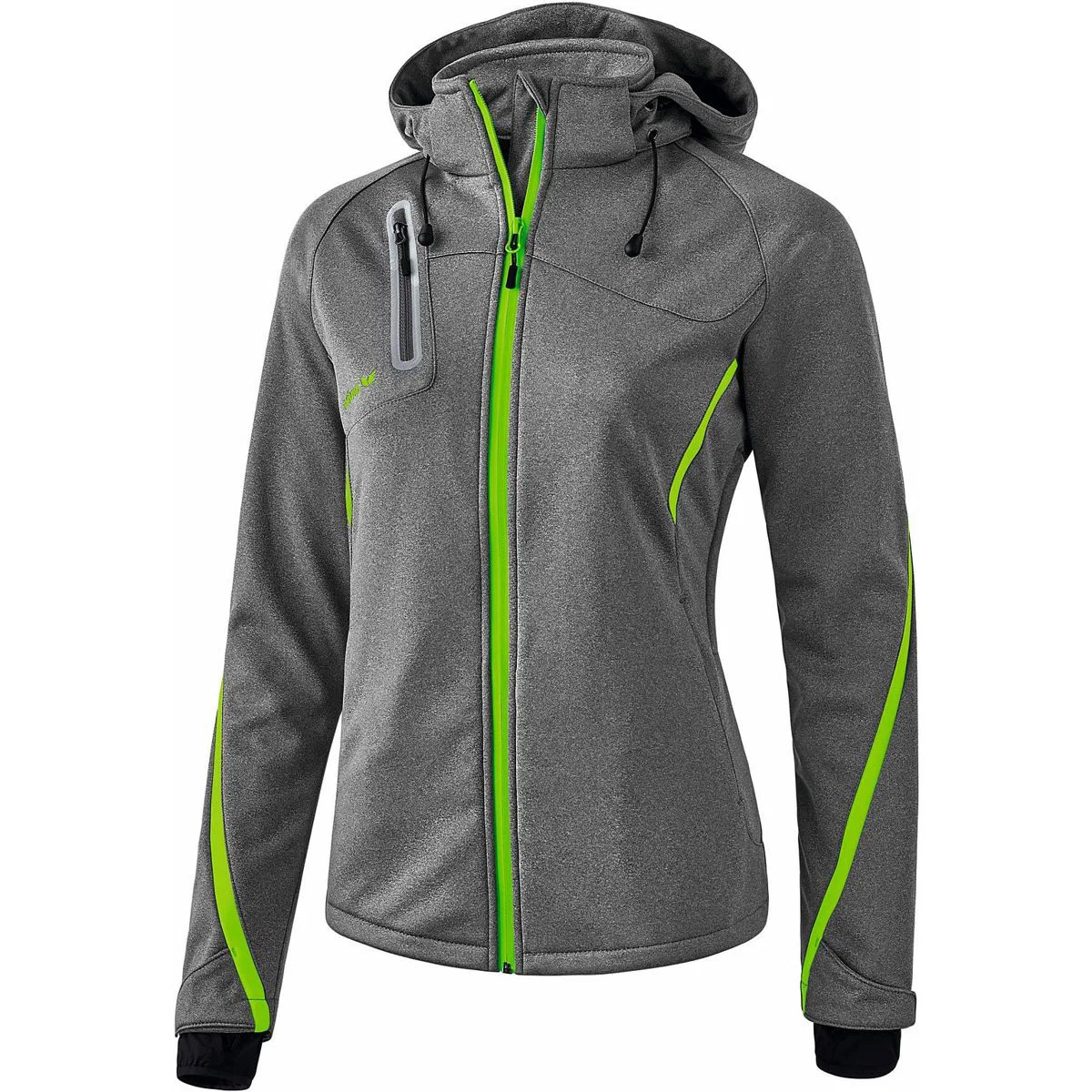 Noutati - Jacheta Softshell Function ERIMA Gri/Verde