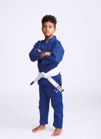 Toate Sporturile - Kimono BJJ Copii Ippon Gear Rookie Albastru
