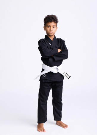 Reduceri - Kimono BJJ Copii Ippon Gear Rookie Negru