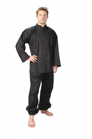 Kimono-uri Kung Fu - Kimono Kung Fu Negru