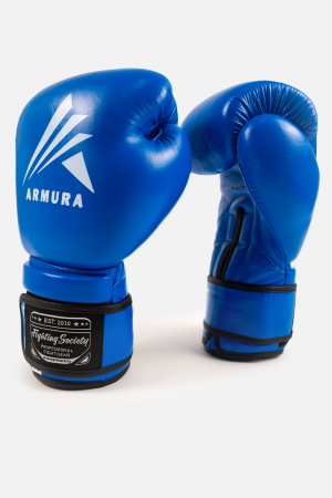 Toate Sporturile - Manusi de box ARMURA Fanaticus 4.0 Albastre