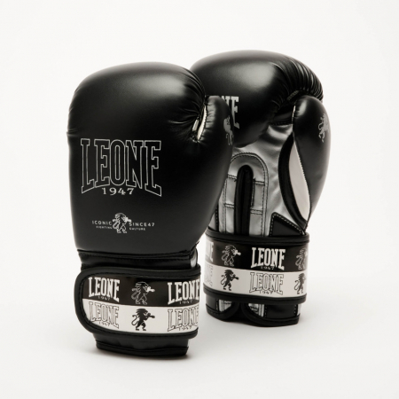 Toate Sporturile - Manusi de Box Leone Iconic Junior Negre