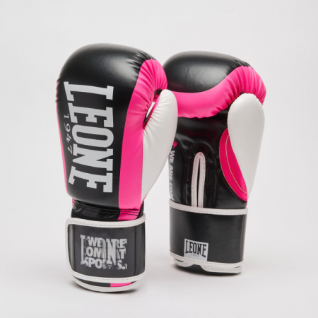 Toate Sporturile - Manusi de Box Leone Logo Wacs Fuxia