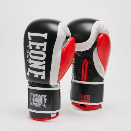 Toate Sporturile - Manusi de Box Leone Logo Wacs Negre