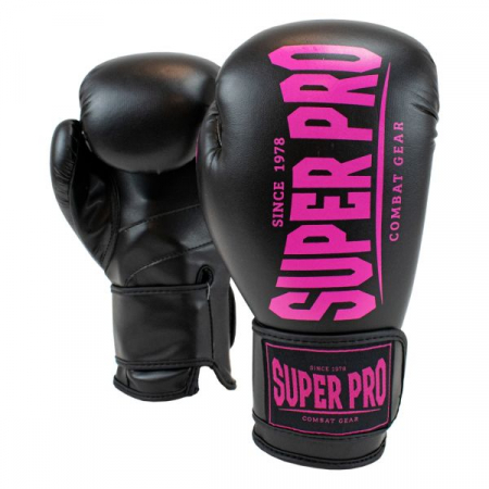 Toate Sporturile - Manusi de Box Super Pro Combat Gear Champ Roz/Negru