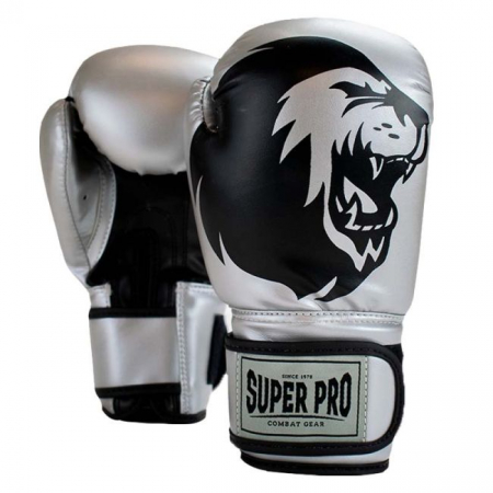 Toate Sporturile - Manusi de Box Super Pro Combat Talent Negru/Argintiu