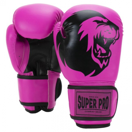 Toate Sporturile - Manusi de Box Super Pro Combat Talent Roz/Negru
