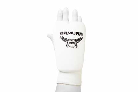 Manusi de Karate si Jiu Jitsu - Manusi ARMURA de semi-contact Inceptos 2.0 Albe