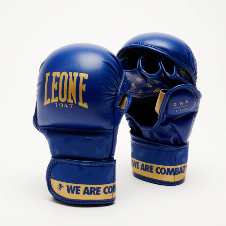 Manusi de MMA - Manusi MMA Leone Guanti DNA Albastre
