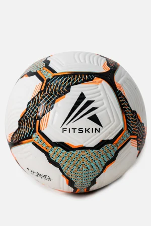 Noutati - Minge de Fotbal FITSKIN Hibrid Alba
