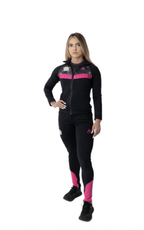 Reduceri - Pantalon trening poliester feminin - International Fitness and Body Building Federation