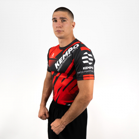 Barbati - Rashguard Armura Kempo PRO Rosu