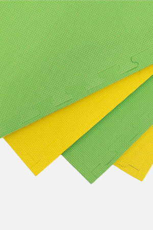 Market - Saltea Tatami Puzzle 3 cm ARMURA Galben/Verde