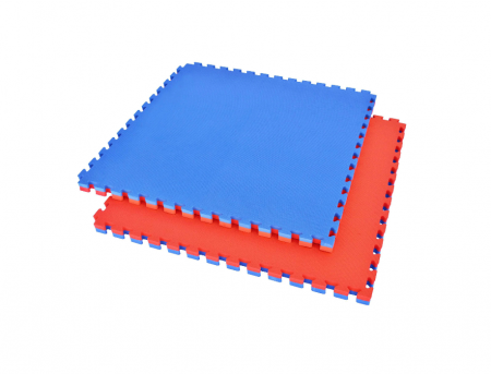 Arte Martiale - Saltea Tatami Puzzle 4 cm ARMURA Albastru/Rosu