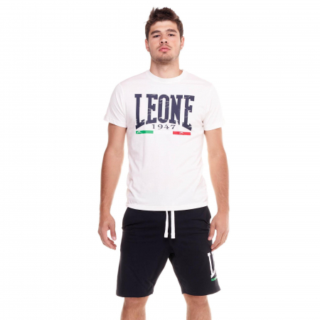 Tricouri - Set Leone Tricou si Short Basic Alb