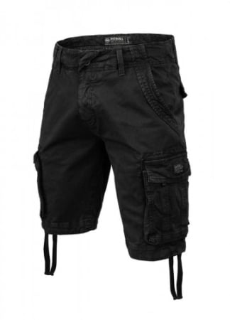 Noutati - Short Pit Bull Cargo Negru