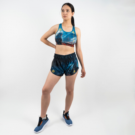 Reduceri - Short kickboxing Feminin ARMURA Valkyrie Juniori
