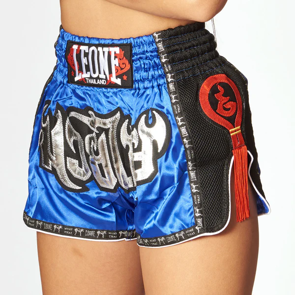 Shorturi Kickboxing si MMA - Short LEONE Bangkok Albastru