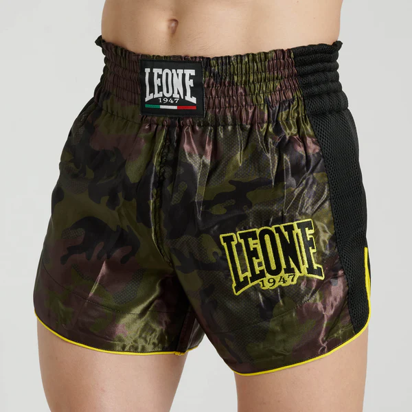 Shorturi Kickboxing si MMA - Short LEONE Camo Fight Vedre