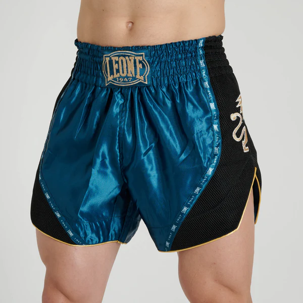 Shorturi Kickboxing si MMA - Short LEONE Classic Albastru