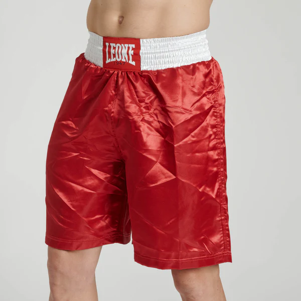 Noutati - Short LEONE de Box Color Block Rosu