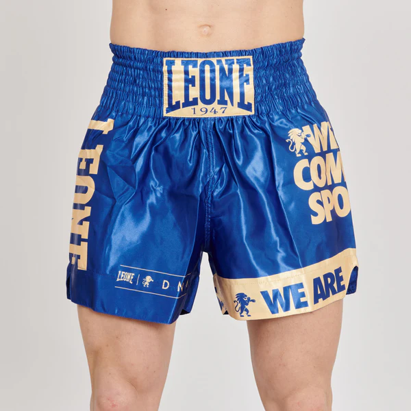 Shorturi Kickboxing si MMA - Short LEONE Kick-Thai DNA Albastru