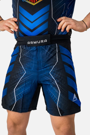Noutati - Short MMA ARMURA Kempo 3.0 Albastru Juniori