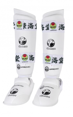 Toate Sporturile - Tibiere cu botosei Kanji Tokaido WUKF Albe