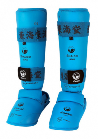 Toate Sporturile - Tibiere cu botosei Tokaido WKF albastre