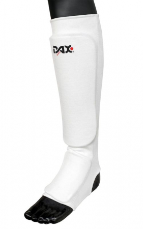 Toate Sporturile - Tibiere Dax Guard Elastice Albe