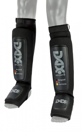 Toate Sporturile - Tibiere Dax Sports Pro Elastice Negre