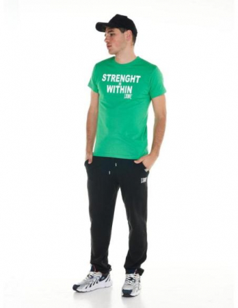 Tricouri - Tricou Leone Sporty Fluo-Verde
