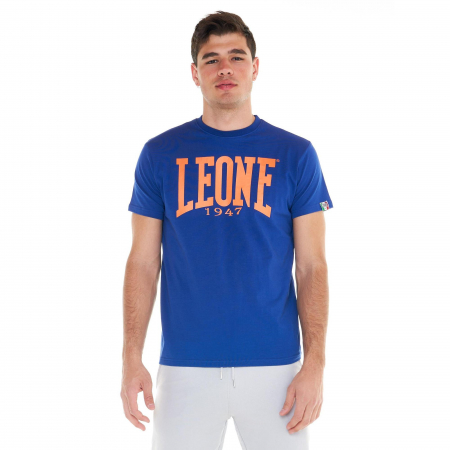 Tricouri - Tricou Leone Basic Big Logo Jersey Albastru