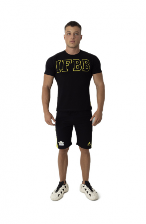 Reduceri - Tricou bumbac masculin - International Fitness and Body Building Federation