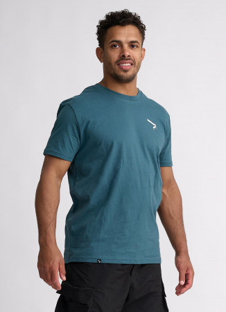 Reduceri - Tricou Ippon Gear Big Print BJJ Verde-Albastrui