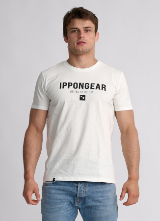 Reduceri - Tricou Ippon Gear Claim BJJ Alb