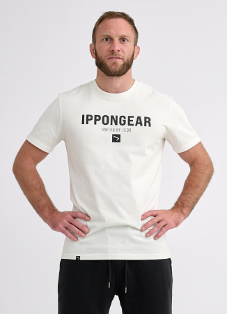 Reduceri - Tricou Ippon Gear Claim Judo Alb