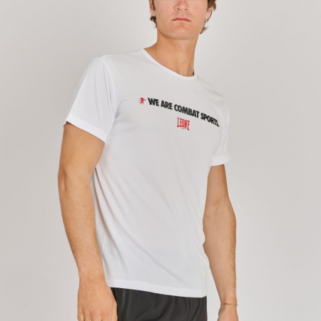 Reduceri - Tricou Leone Logo Wacs Alb