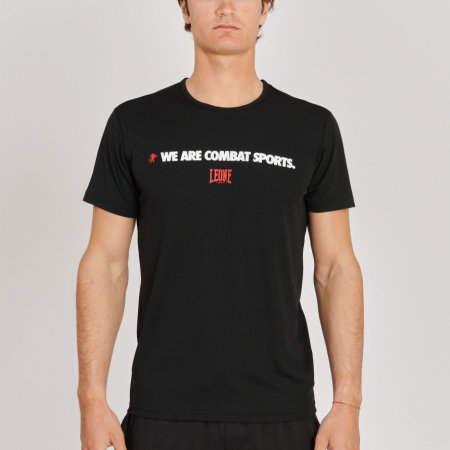 Reduceri - Tricou Leone Logo Wacs Negru