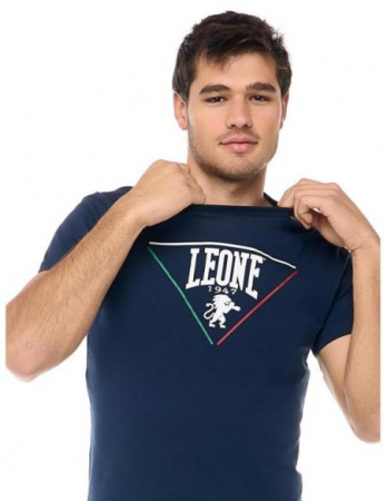 Reduceri - Tricou Leone Patch - Navy