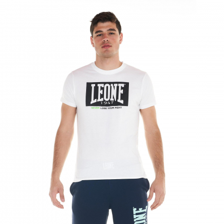 Tricouri - Tricou Leone Sporty Fluo Alb