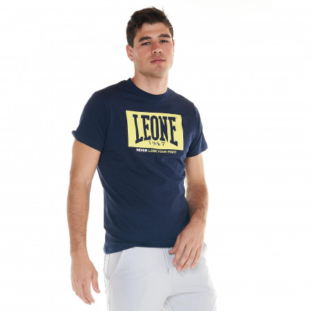 Tricouri - Tricou Leone Sporty Fluo Navy