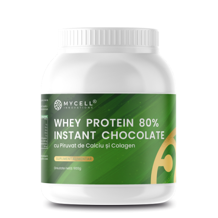 Suplimente si sanatate - Whey Protein Chocolate cu Piruvat de Calciu si Colagen