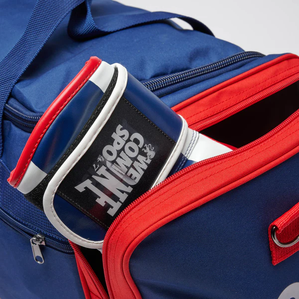 Geanta LEONE Color Block Albastru/Rosu [4]