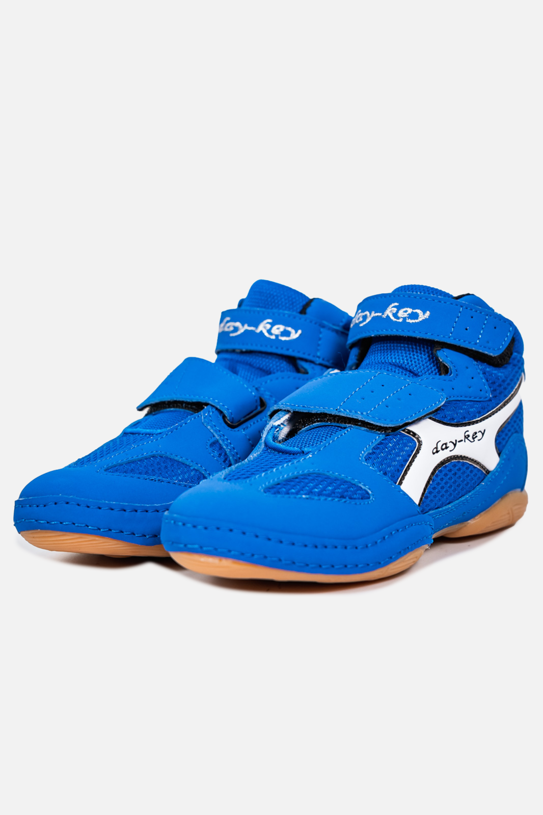 Ghete de Lupte Juniori Albastru/Alb [4]