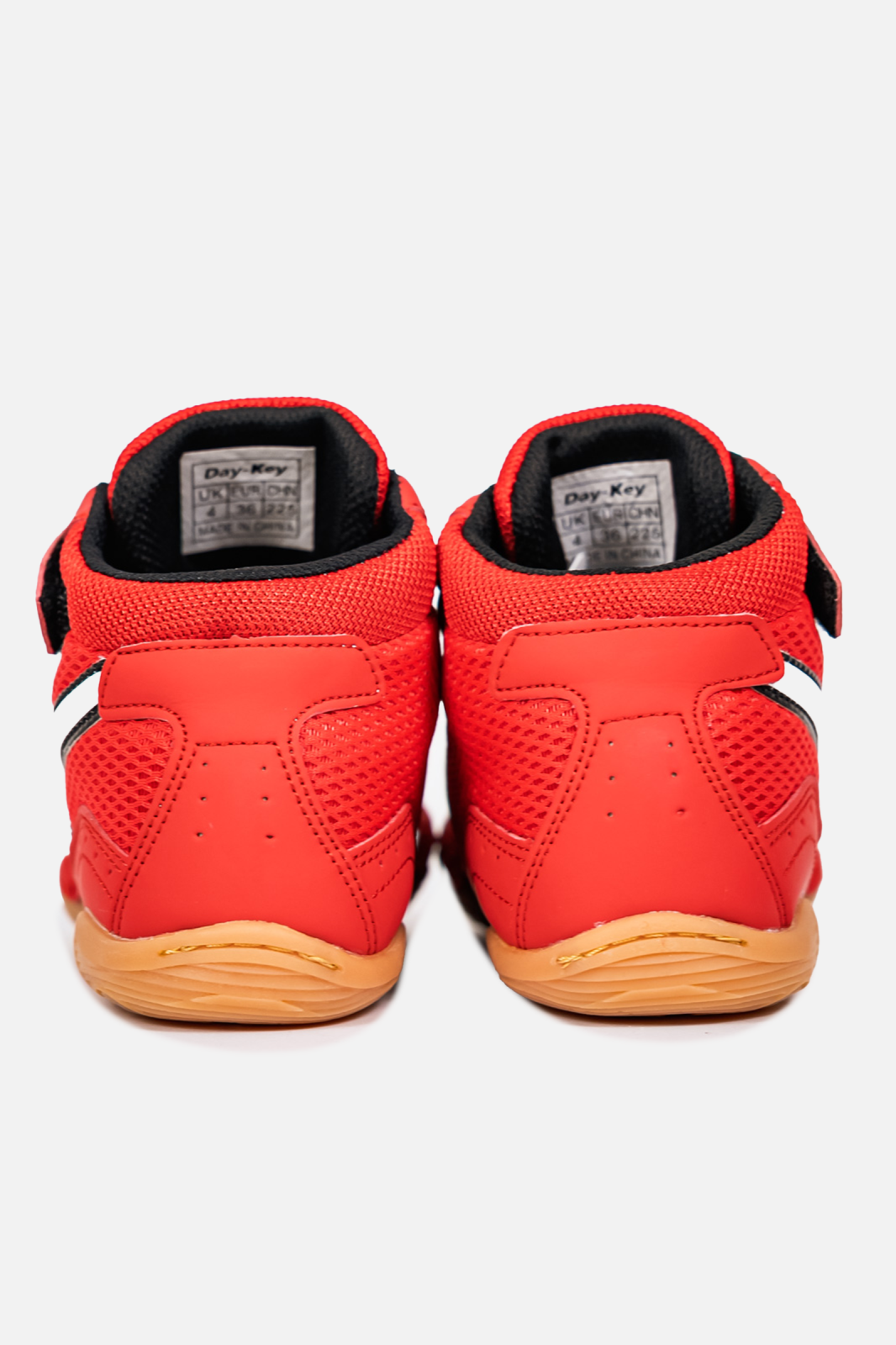 Ghete de Lupte Juniori Rosu/Alb [3]