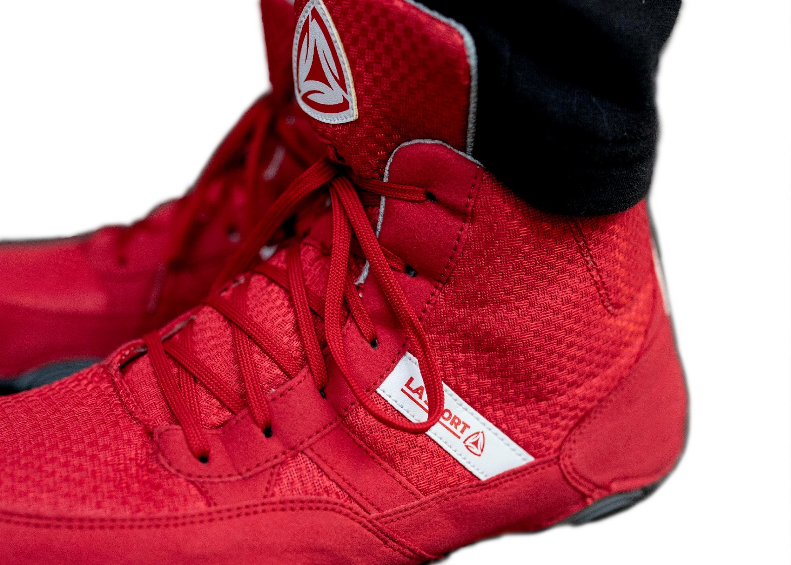 Ghete de Lupte Lasport-Rosu [2]