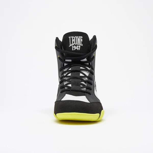 Ghete de Lupte Leone Premium Negru/Galben [3]