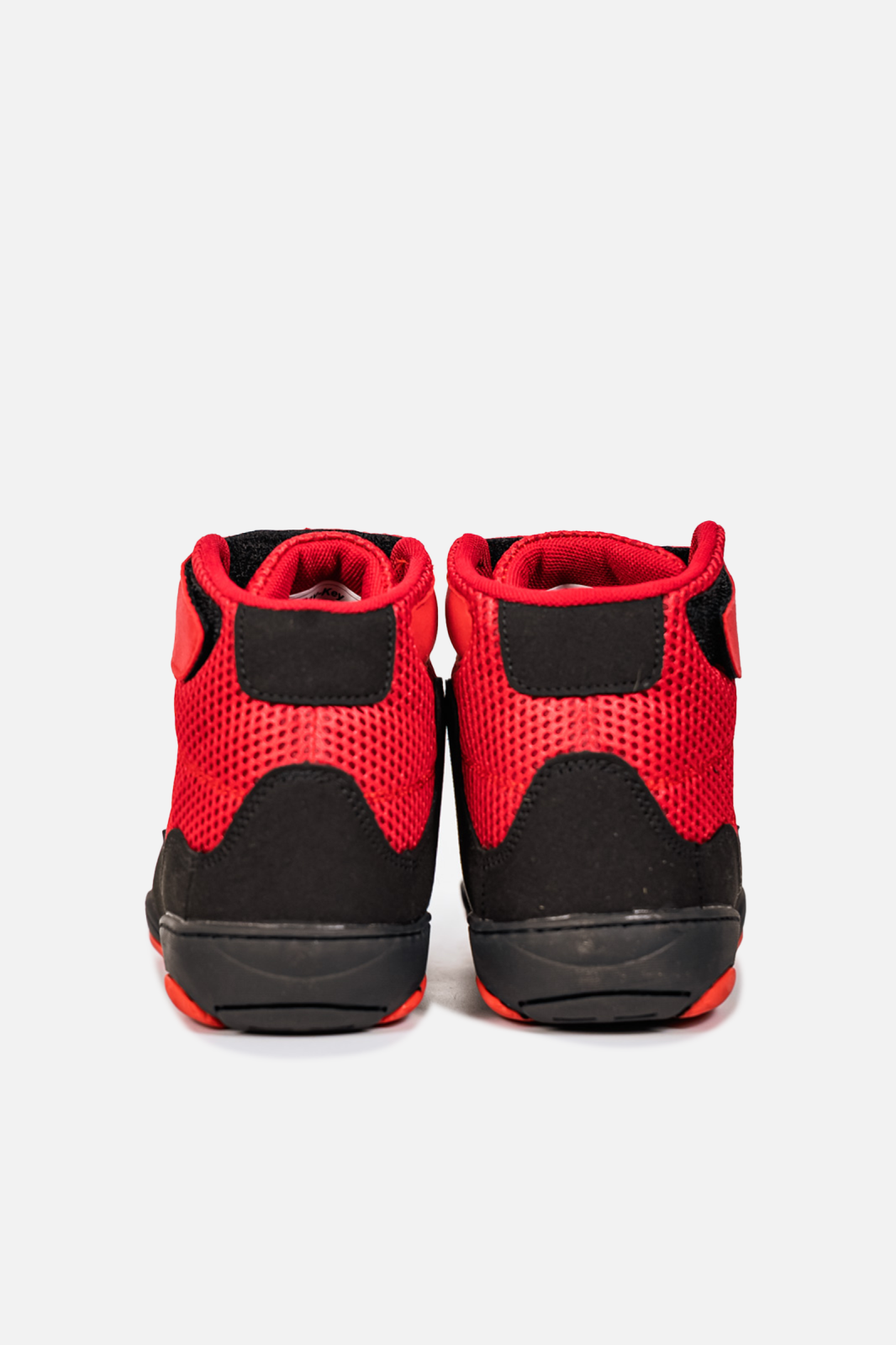 Ghete de Lupte Seniori Rosu/Negru [3]